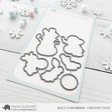 MAMA ELEPHANT: Build a Snowman | Stamp and Creative Cuts Bundle