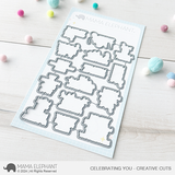 MAMA ELEPHANT: Celebrating You | Stamp and Creative Cuts Bundle