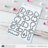 MAMA ELEPHANT: Counting Left | Stamp and Creative Cuts Bundle