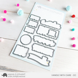 MAMA ELEPHANT: Handle With Care | Stamp and Creative Cuts Bundle