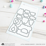 MAMA ELEPHANT: Little Agenda Bakery | Stamp and Creative Cuts Bundle