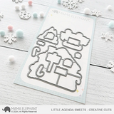 MAMA ELEPHANT: Little Agenda Sweets | Stamp and Creative Cuts Bundle