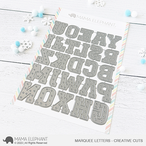 MAMA ELEPHANT: Marquee Letters | Creative Cuts