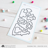 MAMA ELEPHANT: Reading Tree | Stamp & Die Bundle