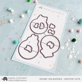 MAMA ELEPHANT: Stamp & Die Bundle | Round Tag Buddies