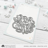 MAMA ELEPHANT: Sparkle and Shine | Stamp and Creative Cuts Bundle