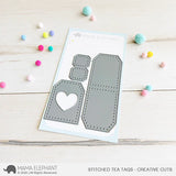 MAMA ELEPHANT: Creative Cuts | Stitched Tea Tags