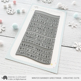 MAMA ELEPHANT: Winter Banners| Creative Cuts