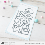 MAMA ELEPHANT: Write With Me | Stamp and Creative Cuts Bundle