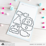 MAMA ELEPHANT: Basket of Goodies | Stamp and Creative Cuts Bundle