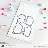 MAMA ELEPHANT: May Your Days | Stamp and Creative Cuts Bundle