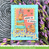 LAWN FAWN: Cake It Easy | Coloring Stencil