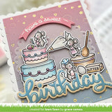 LAWN FAWN: Cake It Easy | Stamp, Die & Stencil Bundle