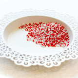 PRETTY PINK POSH:  Shaker Beads | Candy Cane