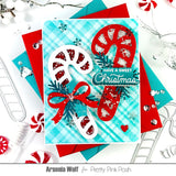 PRETTY PINK POSH: Candy Cane Shaker | Die
