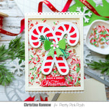 PRETTY PINK POSH: Candy Cane Shaker | Die