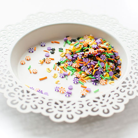 PRETTY PINK POSH:  Clay Confetti | Candy Corn Carnival