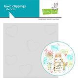 LAWN FAWN: Candy Hearts | Layering Stencils