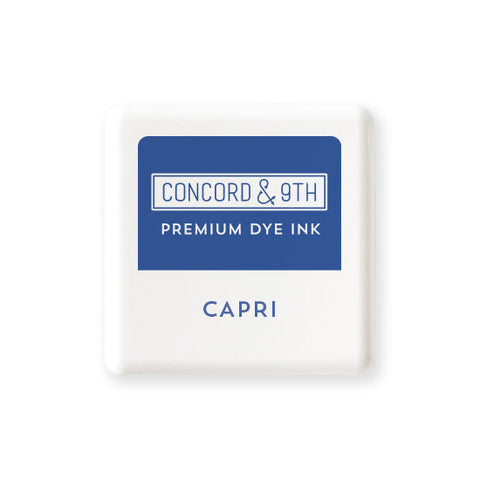 CONCORD & 9 TH: Premium Dye Ink Cube | Capri