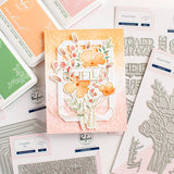 PINK FRESH STUDIO: Playful Petals | Stamp, Stencil & Die Bundle