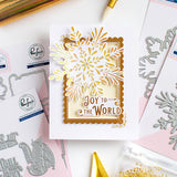 PINK FRESH STUDIO: Holiday Greetings Sentiments | Stamp & Die Bundle