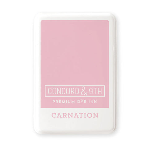 CONCORD & 9 TH: Premium Dye Ink Pad | Carnation