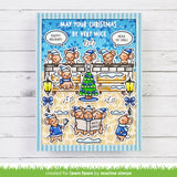 LAWN FAWN: Caroling Mice | Stamp, Die & Stencil Bundle