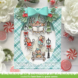LAWN FAWN: Caroling Mice | Stamp, Die & Stencil Bundle