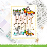 LAWN FAWN: Carrot 'Bout You Banner Add-on | Stamp & Lawn Cuts Die Bundle