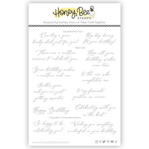 HONEY BEE STAMPS: Celebrating You | Stamp