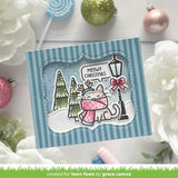 LAWN FAWN: Cozy Cats | Stamp, Dies & Stencil Bundle