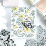 PINKFRESH STUDIO:  Breezy Blossoms | Stamp, Stencil & Die Bundle