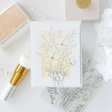 PINK FRESH STUDIO: Playful Petals | Stamp, Stencil & Die Bundle