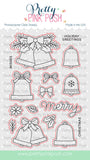 PRETTY PINK POSH: Christmas Bells | Stamp & Die Bundle