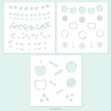 CONCORD & 9TH : Citrus & Spice | Stencil Pack