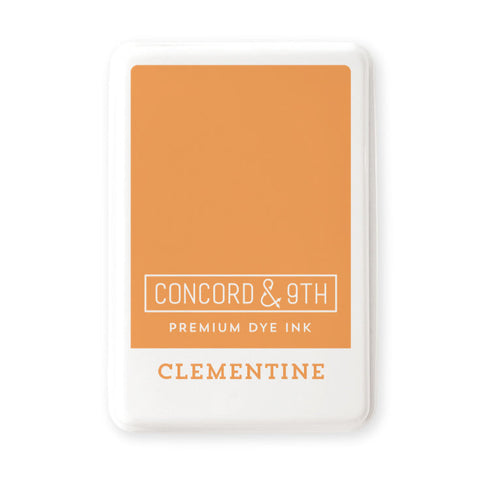 CONCORD & 9 TH: Premium Dye Ink Pad | Clementine