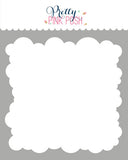 PRETTY PINK POSH: Stencil | Clouds