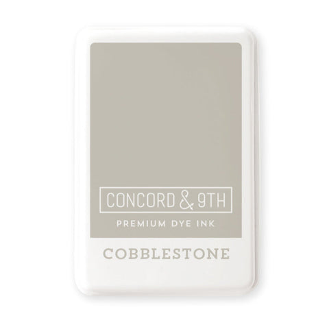 CONCORD & 9 TH: Premium Dye Ink Pad | Cobblestone