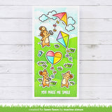 LAWN FAWN: Whoosh, Kites! | Coloring Stencil