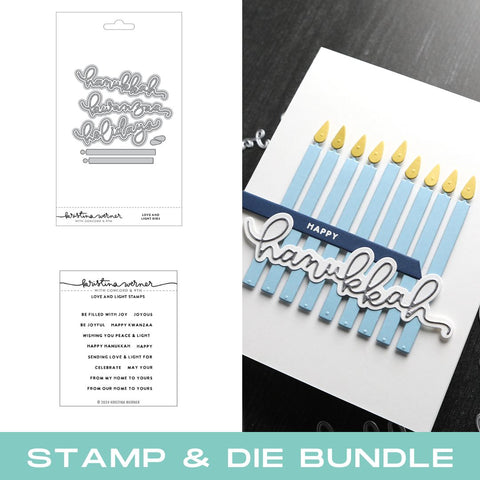 CONCORD & 9 th :  Love and Light | Stamp & Die Bundle