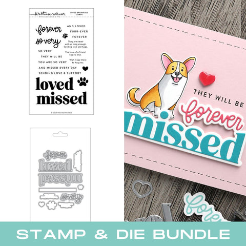 CONCORD & 9 th :  Loved and Missed | Stamp & Die Bundle