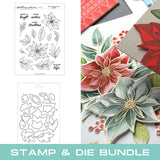 CONCORD & 9 th :  Pretty Poinsettias | Stamp & Die Bundle