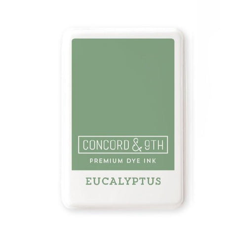 CONCORD & 9 TH: Premium Dye Ink Pad | Eucalyptus