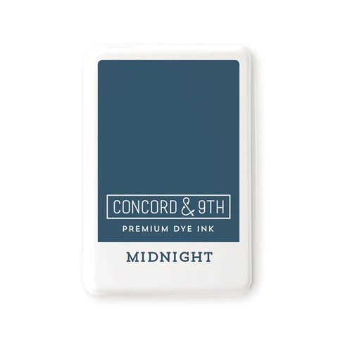 CONCORD & 9 TH: Premium Dye Ink Pad | Midnight