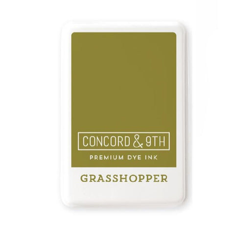 CONCORD & 9 TH: Premium Dye Ink Pad | Grasshopper