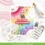 LAWN FAWN: Coloring Stencil | Here For You Bear