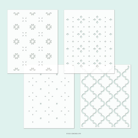 CONCORD & 9 th : Cottage Charm | Stencil Pack