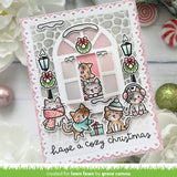 LAWN FAWN: Cozy Cats | Stamp, Dies & Stencil Bundle