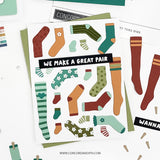 CONCORD & 9 th : Cozy Toes | Stamp & Die Bundle