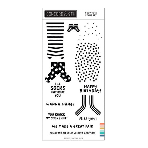 CONCORD & 9 th : Cozy Toes | Stamp